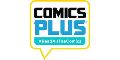 Logo for ComicsPlus!